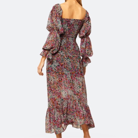 MISA Rashida Midi Dress Sz S - Picture 3 of 9